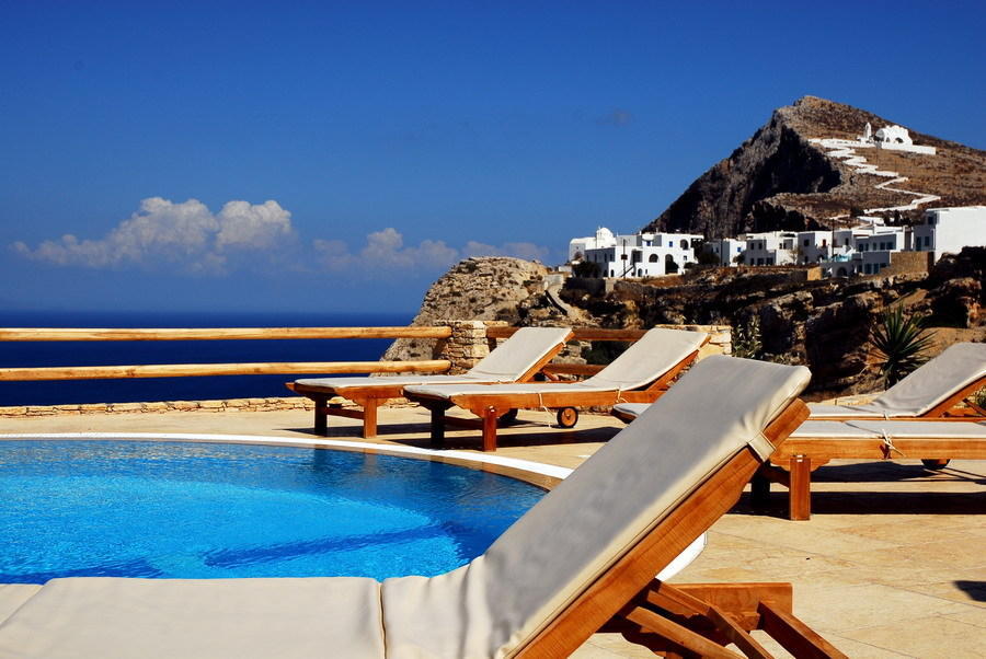 Anemousa Hotel Folegandros Town Luaran gambar