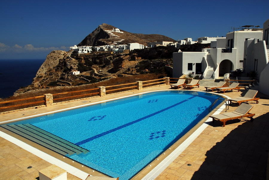 Anemousa Hotel Folegandros Town Luaran gambar